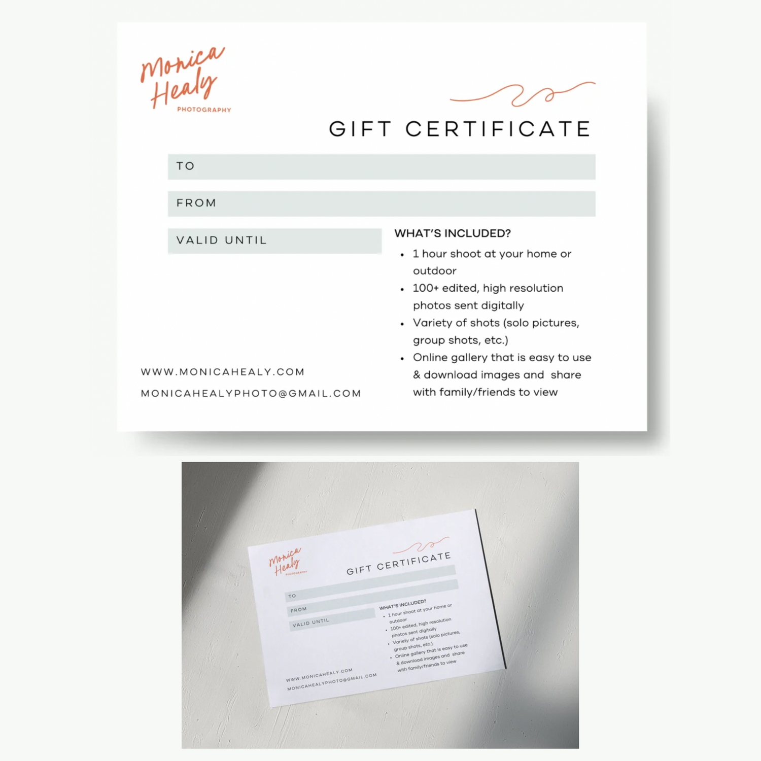 Gift Certificates