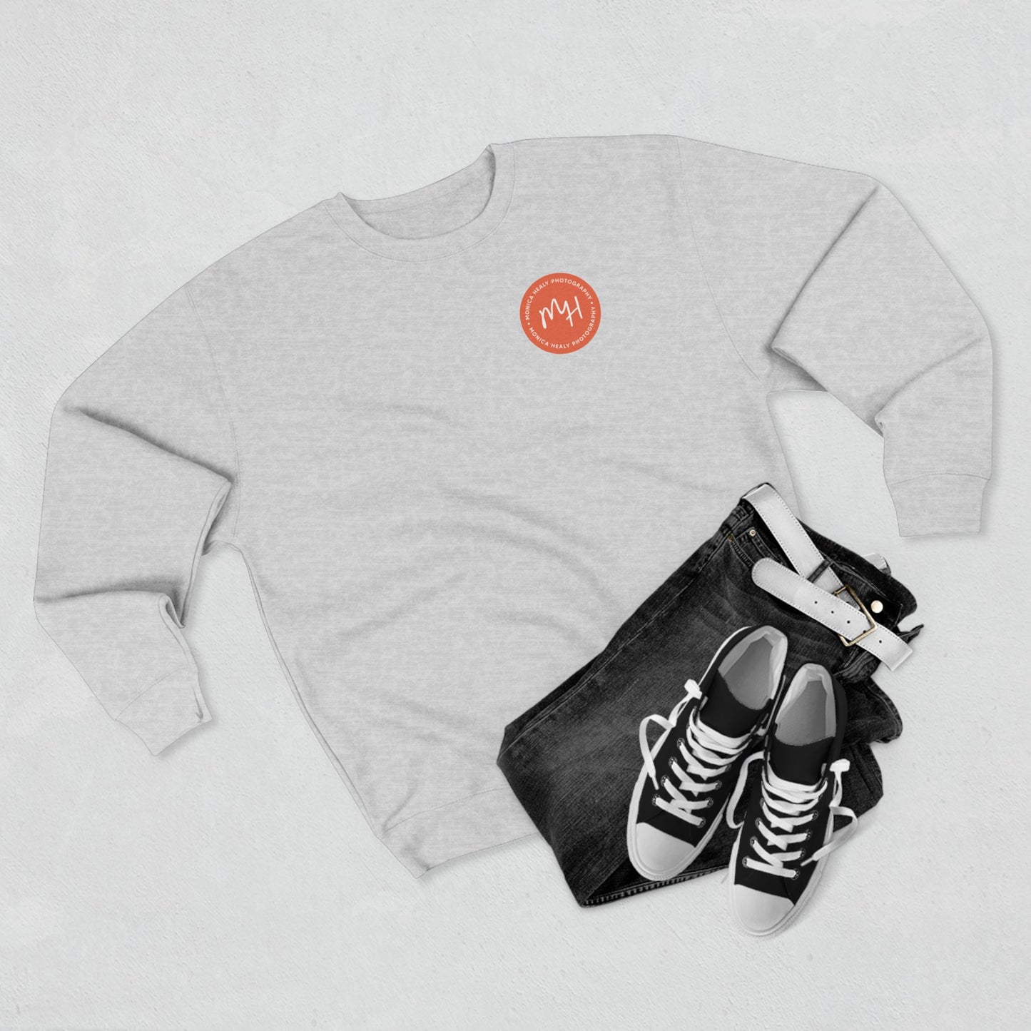 Monica Healy Photography - Grey Crewneck (Unisex)