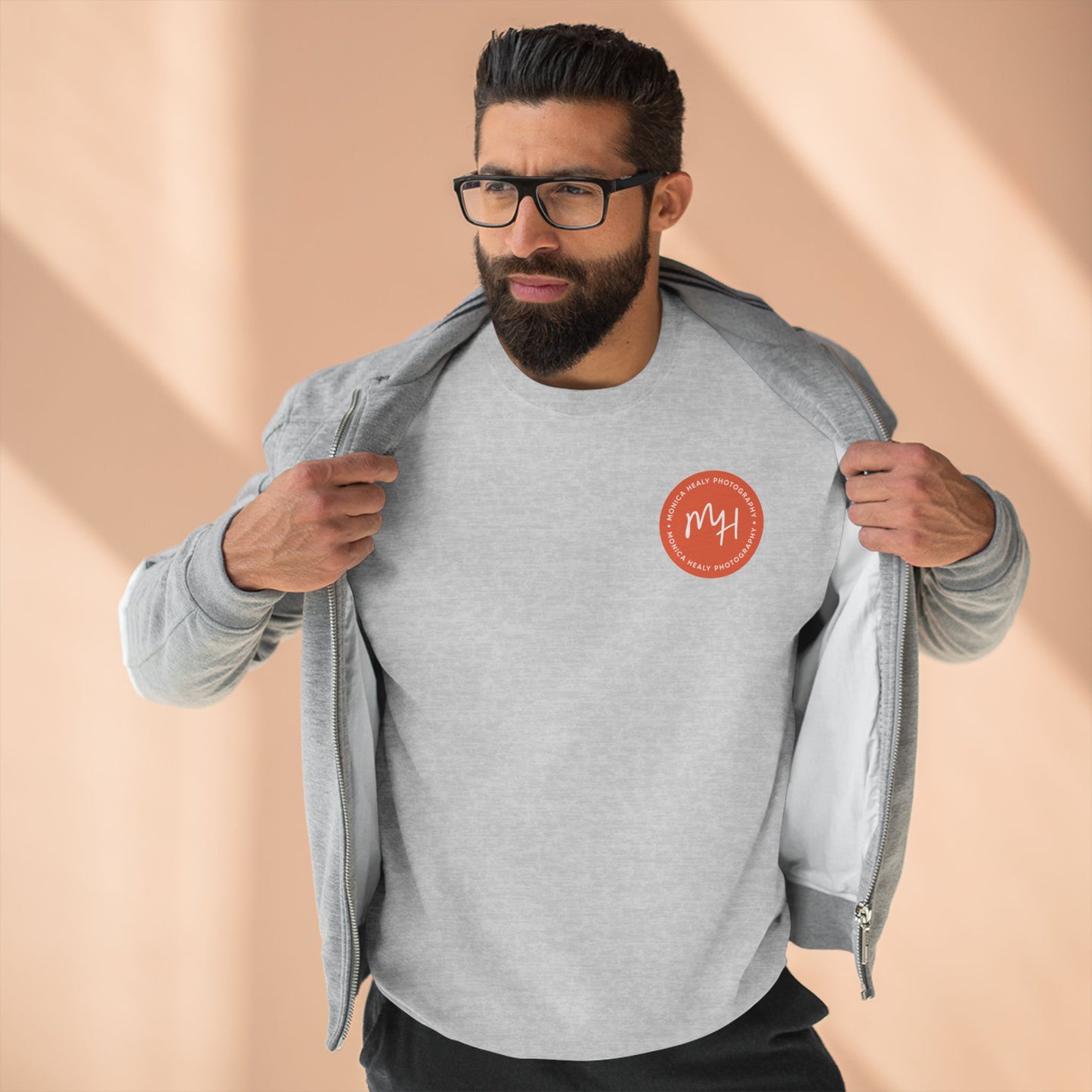 Monica Healy Photography - Grey Crewneck (Unisex)