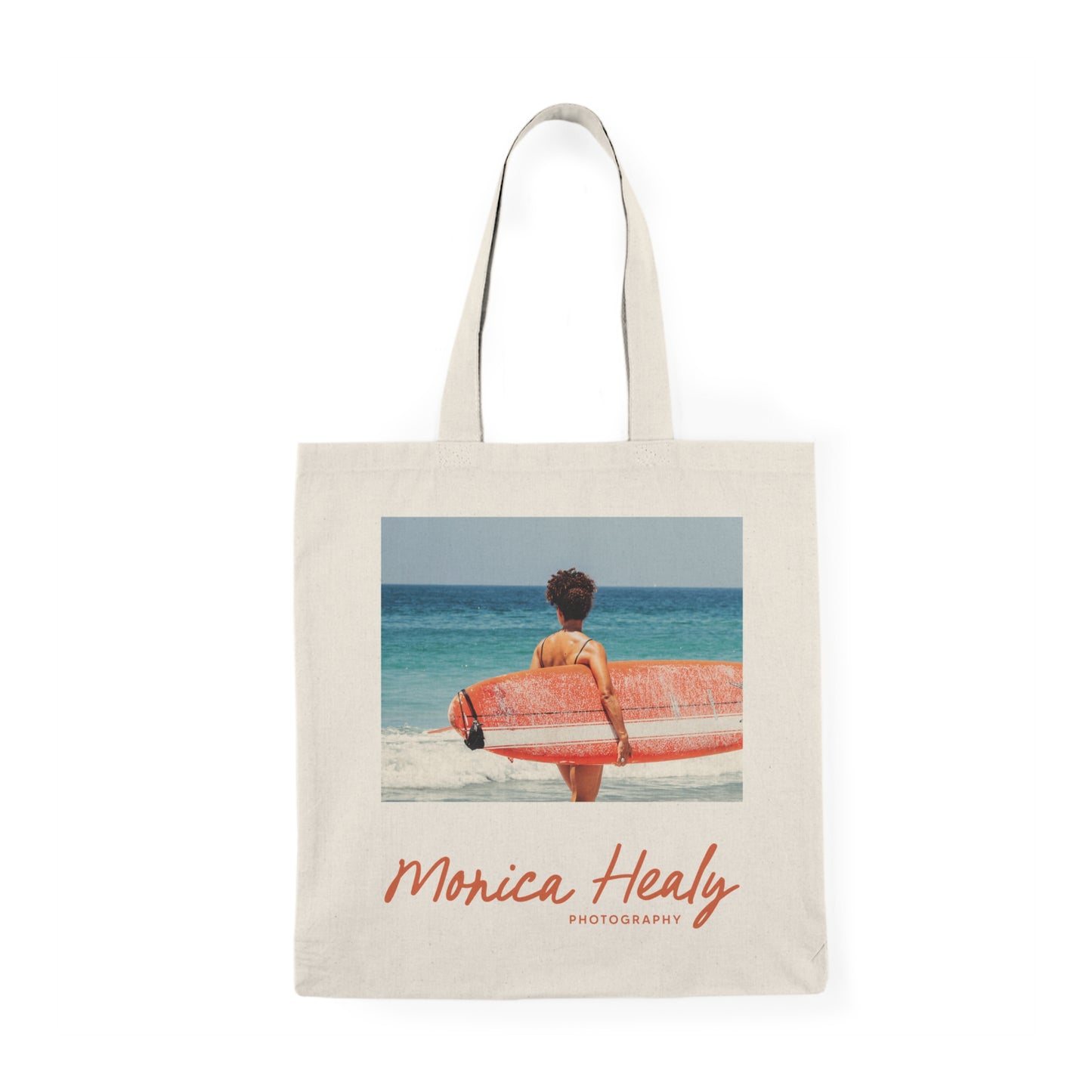 Surfer Girl - Natural Tote Bag