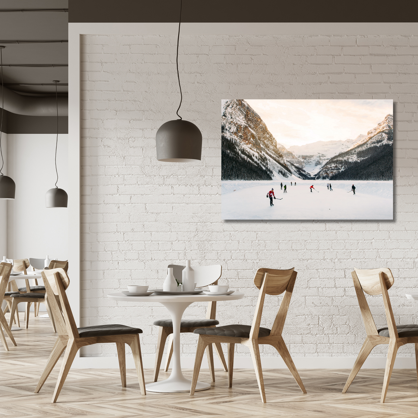 Hockey Fun on Iconic Lake Louise